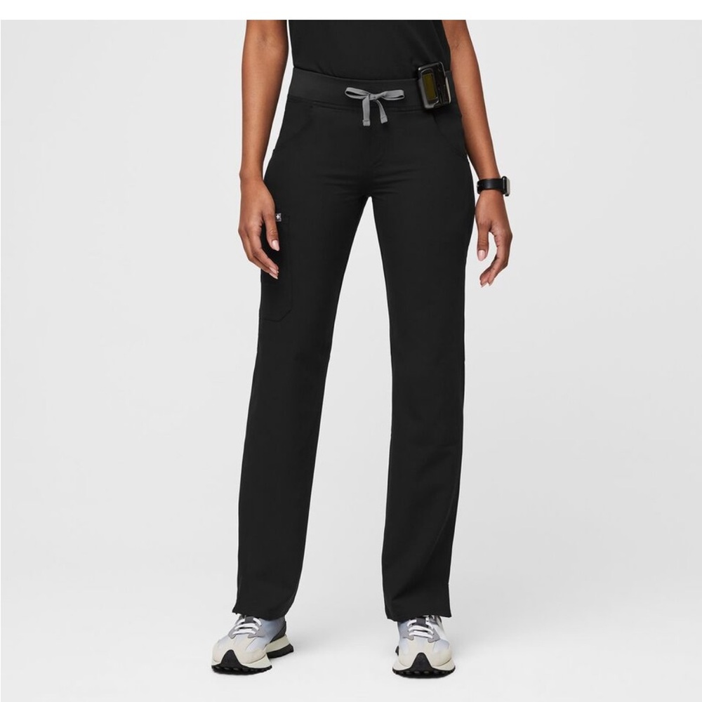 Figs Black Kade Scrub Pants Small Petite